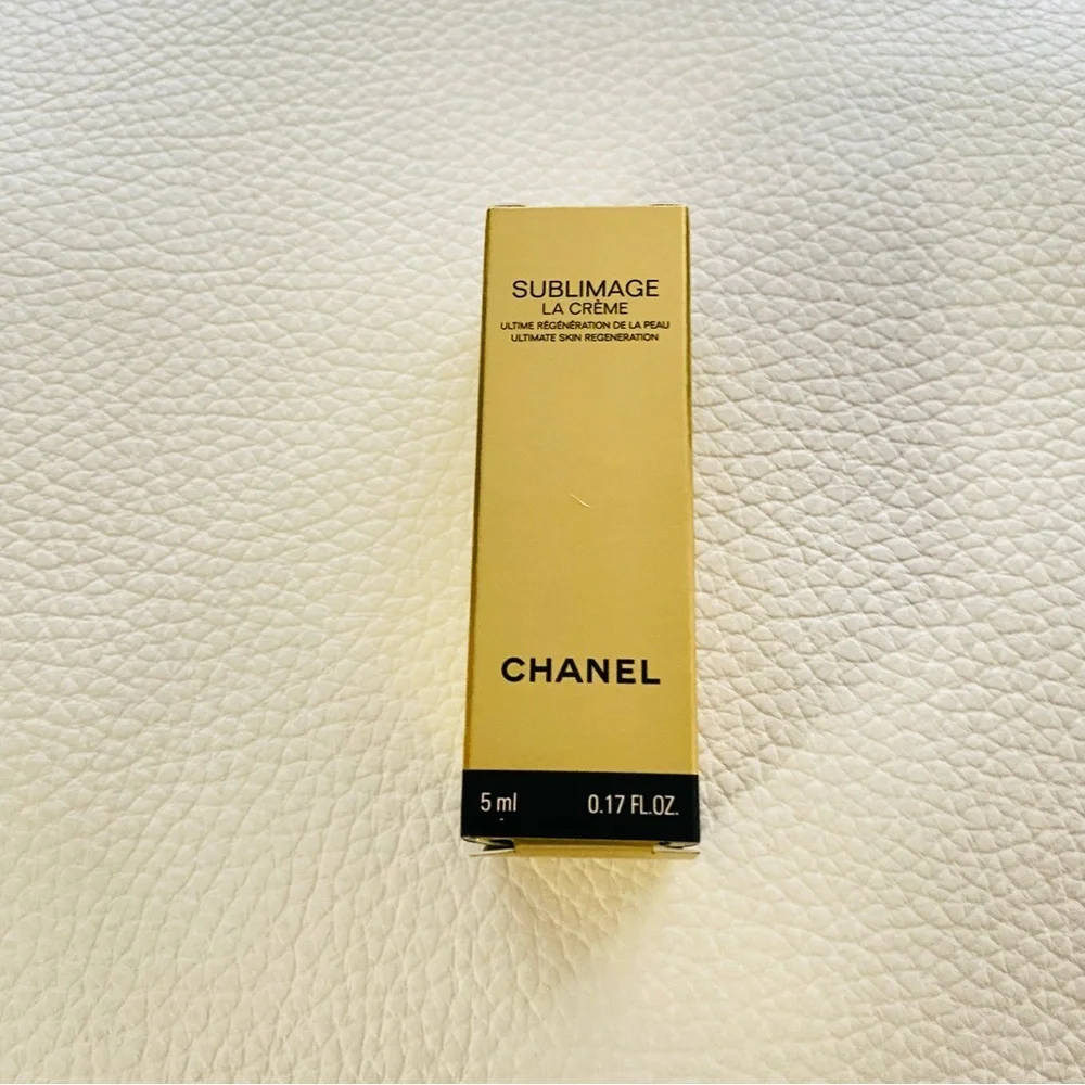 CHANEL Sublimage La Crème 5ml Gold Packaging